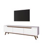 Hanah Home Soporte para TV D1 - 794 Blanco y Nogal